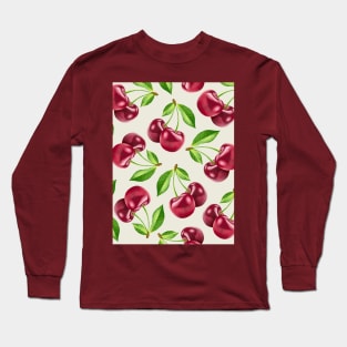 Cherries on cream Long Sleeve T-Shirt